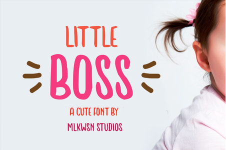 Little Boss font