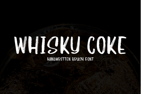 Whisky Coke font