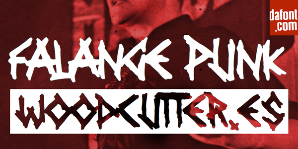 Falange Punk font