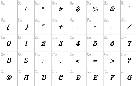 ArabiaR Italic