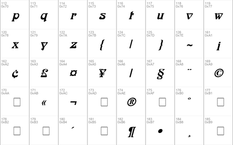 ArabiaR Italic