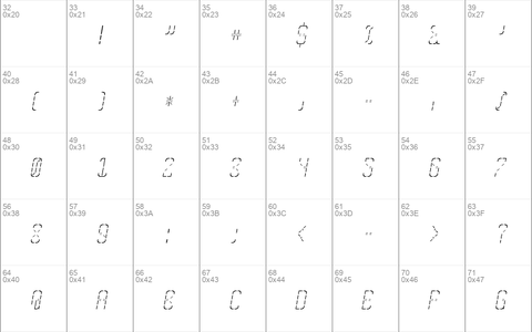 SkreanFine Oblique Regular