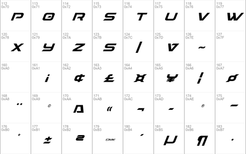 Dameron Super-Italic Italic