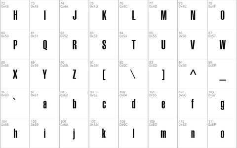 Helvetica-UltraCompressed Roman