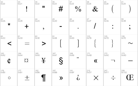 OpenSymbol Regular