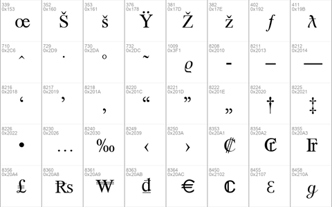 OpenSymbol Regular