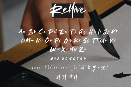 Rellive font