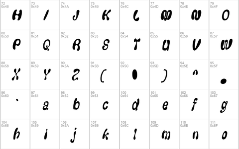 FlufCondensed Oblique