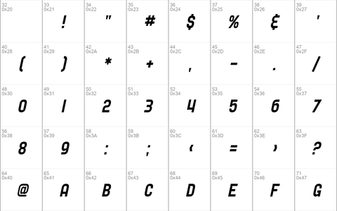 SF Speedwaystar Condensed