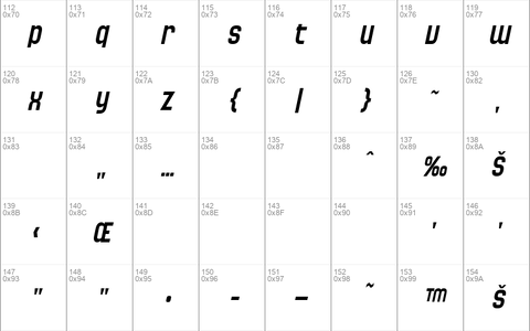 SF Speedwaystar Condensed