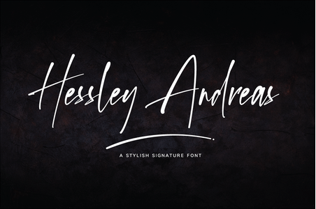 Hessley Andreas font