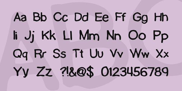 Lamebrain BRK font