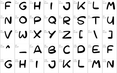 Cartoons 123 font