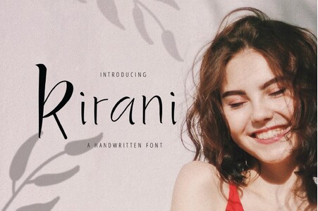 Kirani A Handwritten Font