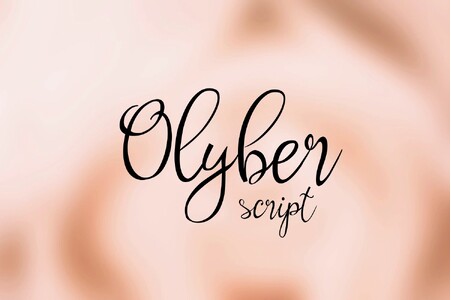 Olyber font