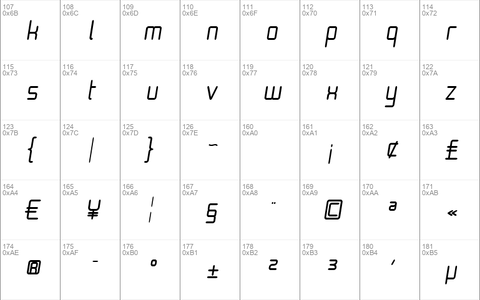 Moondog Thirty Italic