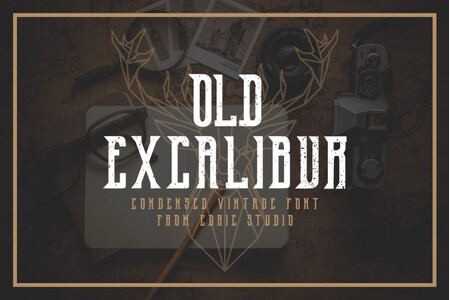 Old Excalibur Demo font