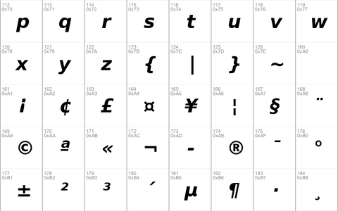 PrimaSans BT Bold Oblique