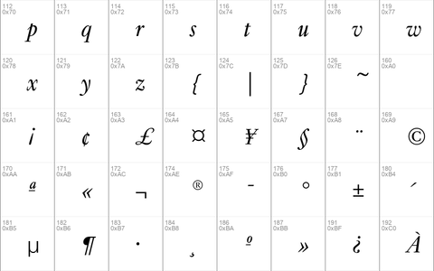 NikisEF-LightItalic Regular