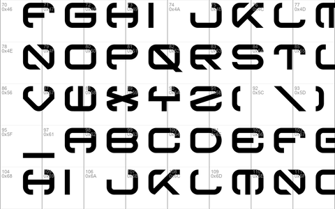 Curves font