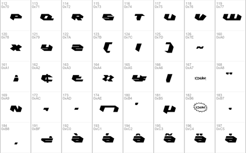 Kubrick Condensed Leftalic