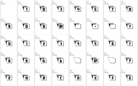 Eyes Only Outline Condensed Leftalic