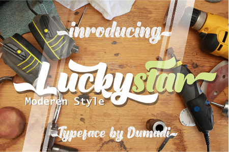 Luckystar font