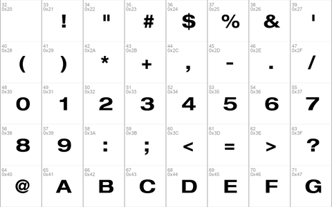 Helvetica73-Extended Bold