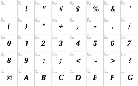 Optane ExtraBold Italic