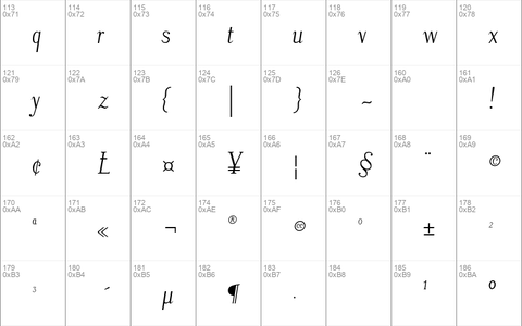Litos Script Italic