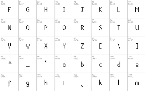 Runescape Chat Font