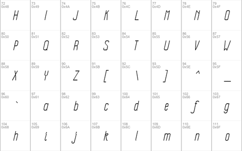 Impreciso Light Italic