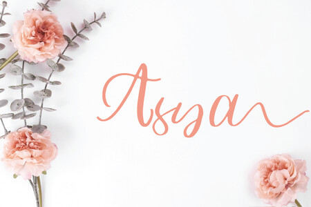 Asya font