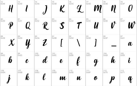 Maria Aishane Script font