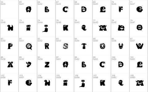 Monsterfont Monsterfont