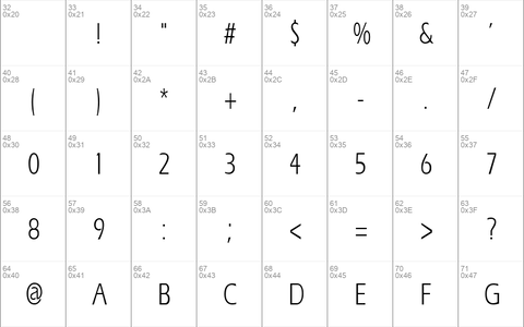 ErosCondensed Regular