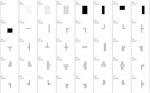 BoxDraw Ornaments Normal