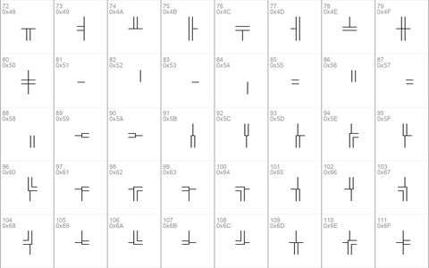 BoxDraw Ornaments Normal