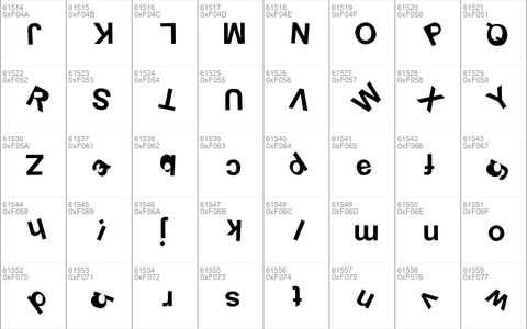 NewSymbolFont 6 Regular