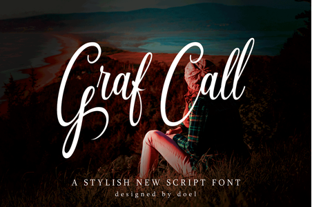 Graf Call free font
