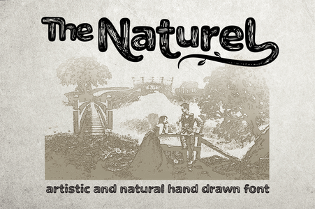 The Naturel Txt font