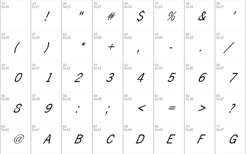 FZ BASIC 24 ITALIC