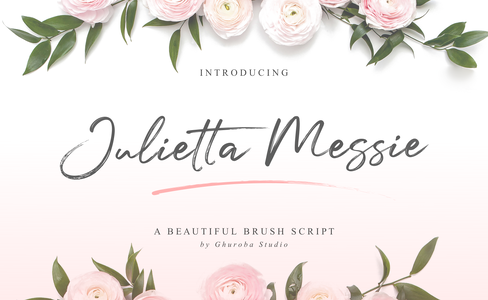 Julietta Messie Demo font