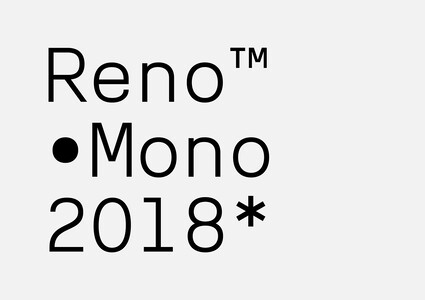 Reno Mono font