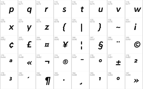 Stilu SemiBold Oblique