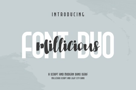 Millicious font