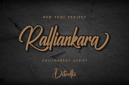 Ralliankara Personal Use Only font