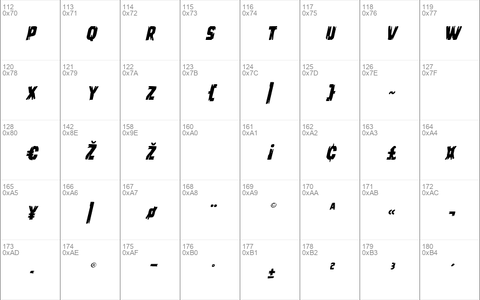 Leatherface Italic Italic