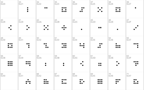 3x3 dots Regular