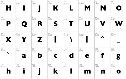 Chantilly-Serial-ExtraBold Regular